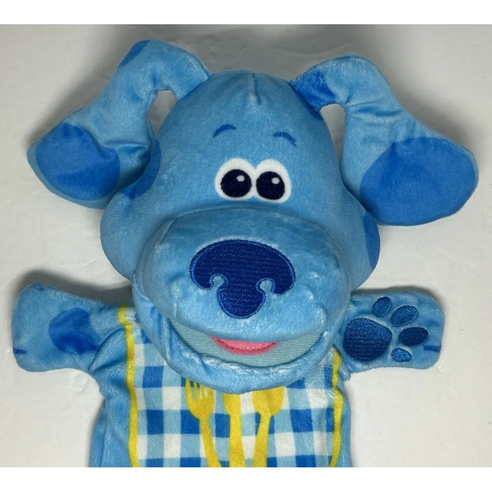 Melissa & Doug Blues Clues Blue Dog Hand‎ Puppet Plush 10